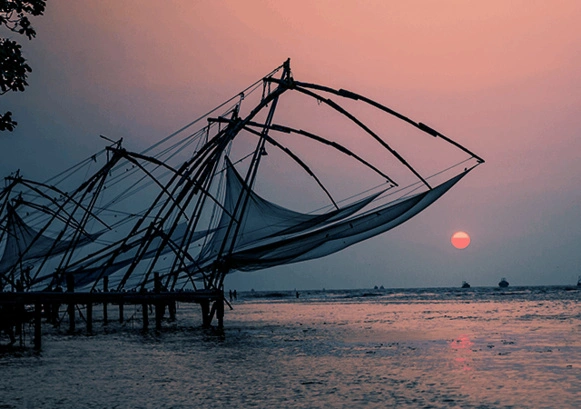 Sunset Near Cochin Marine Drive