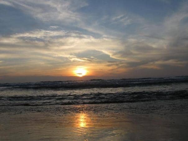 Sunset Near Kovalam
