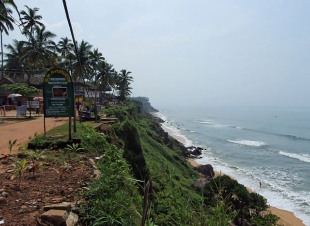 Varkala Cliff Beach Varkala Cliff Beach