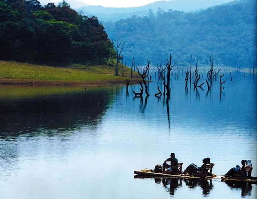 bamboo-rafting-thekkady