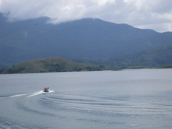 Boating at Banasura Sagar Dam