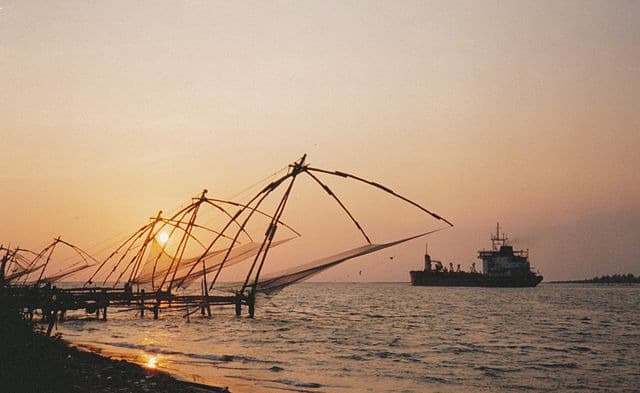 Sunset at Fort Kochi Sunset at Fort Kochi
