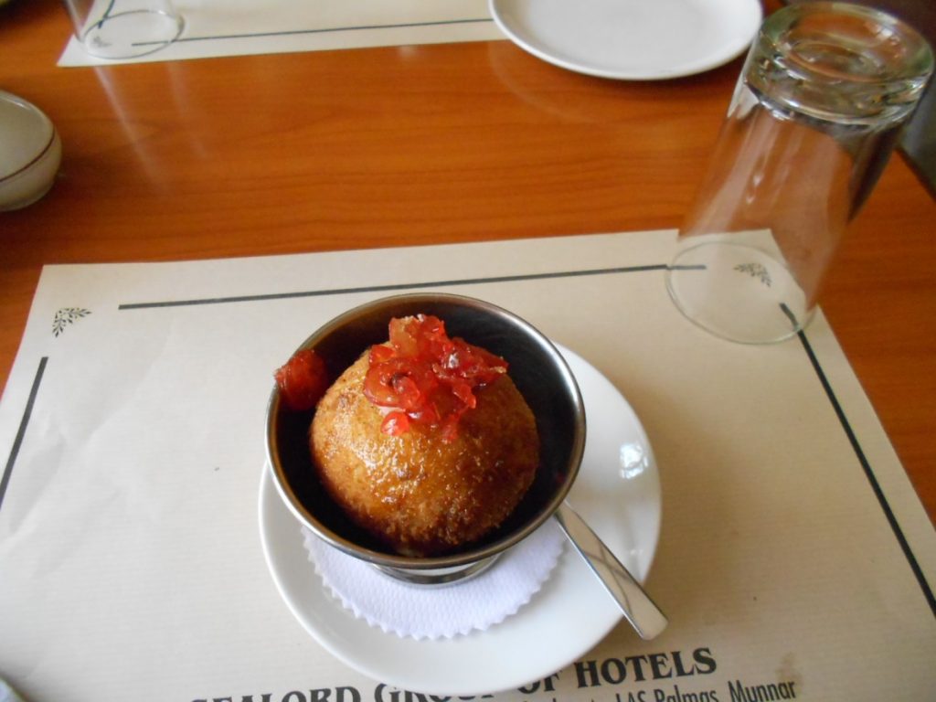 Fried Icecream at Hotel Silver Crest Fried Icecream at Hotel Silver Crest