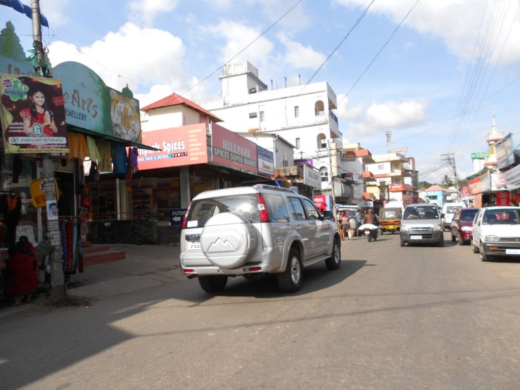 Street at Thekkady Street at Thekkady