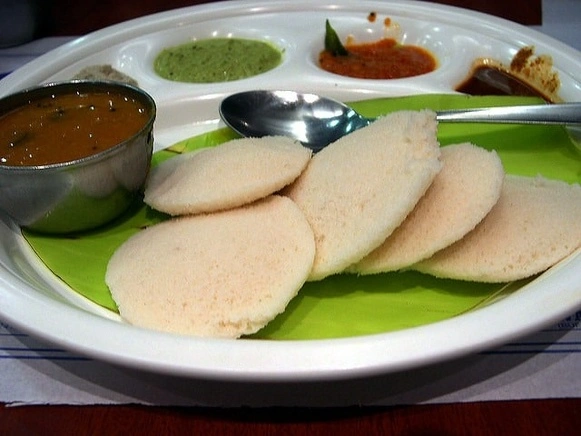 Idli with Sambar