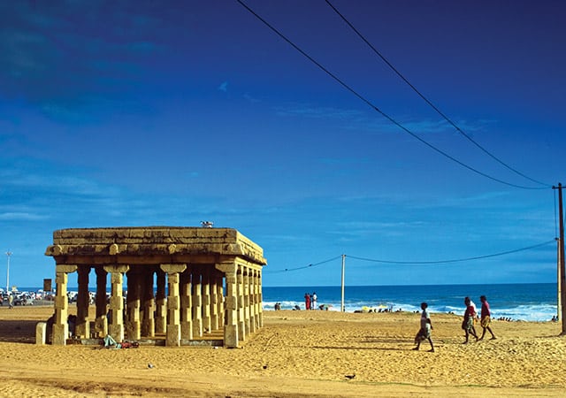 mandapam at shangumugham beach