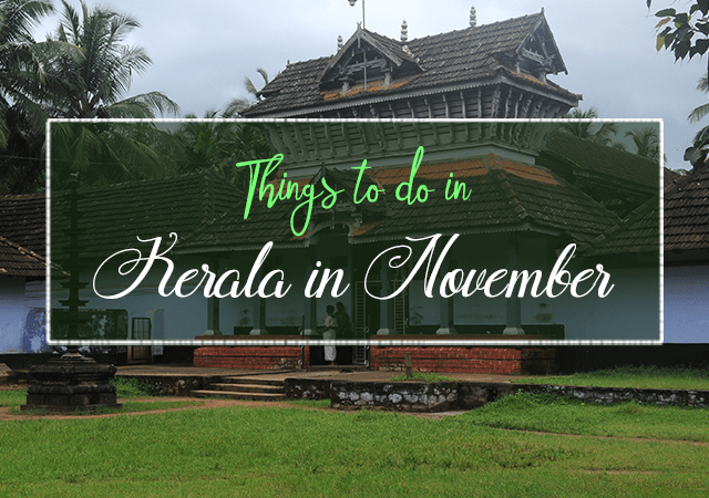 kerala tourism in november