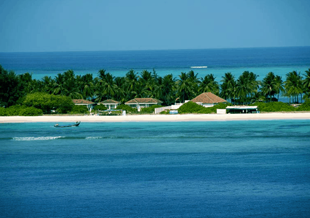 Lakshadweep island turquoise waters
