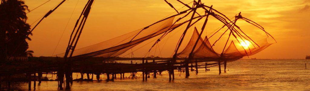 Marine Drive Kochi evening view