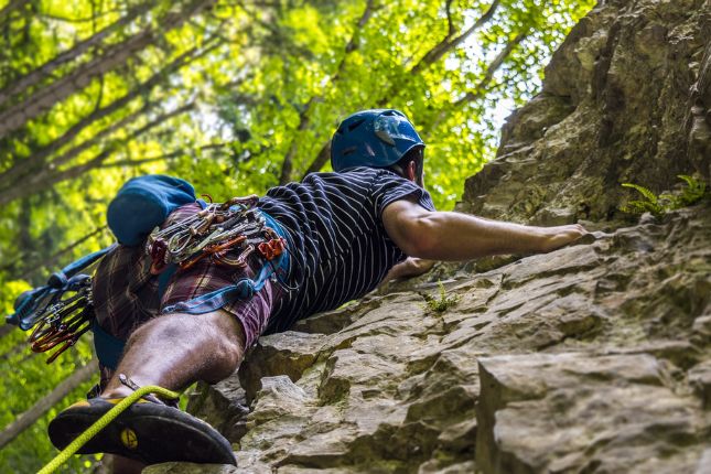 Rock climbing in Thekkady – Adventure tourism in Kerala
