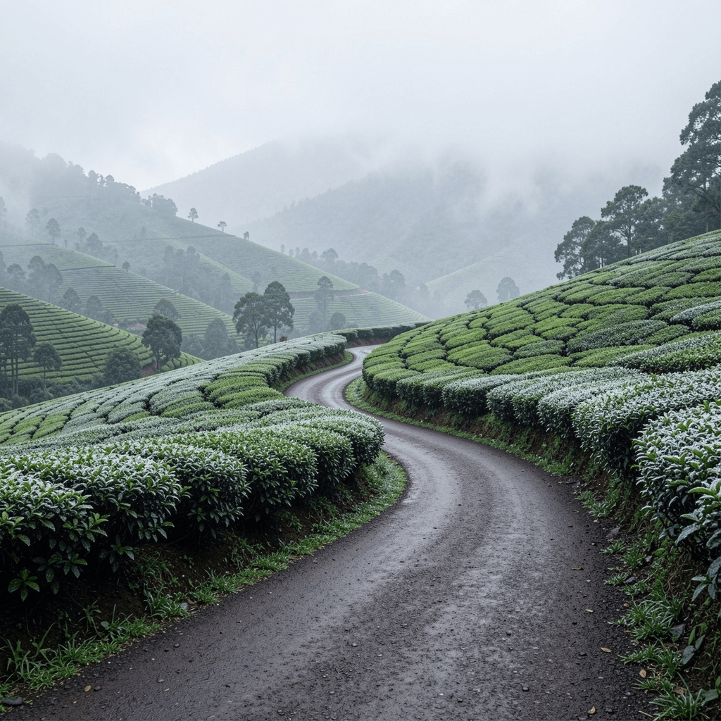 Munnar summer travel scenic drive Kerala