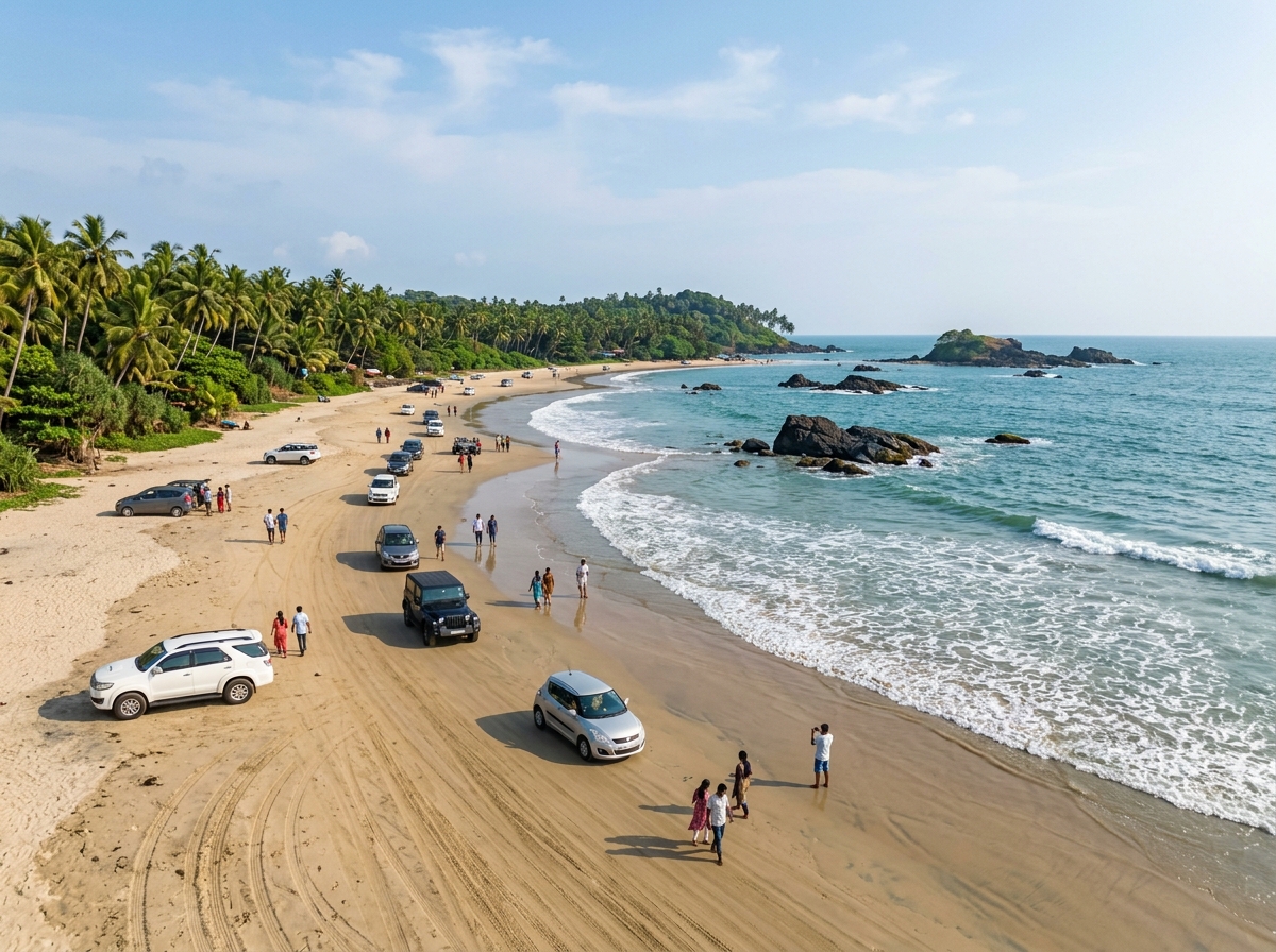 Drive along Muzhappilangad Beach