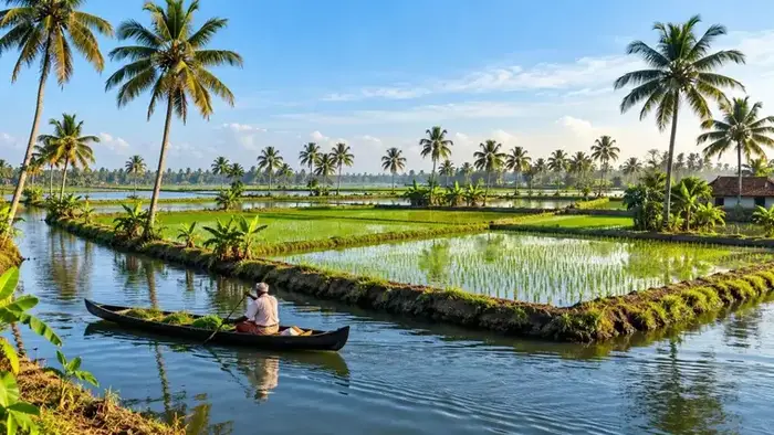 Kuttanad Paddy Fields