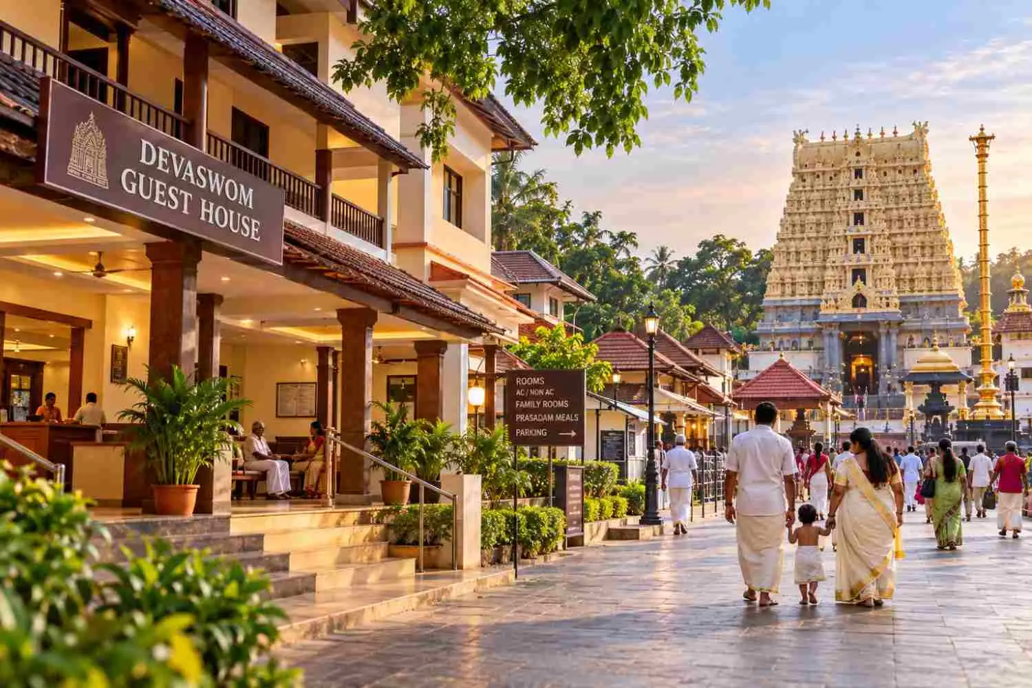 Pilgrim Stays in Guruvayoor
