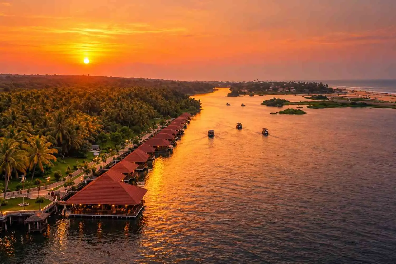 Poovar Backwaters