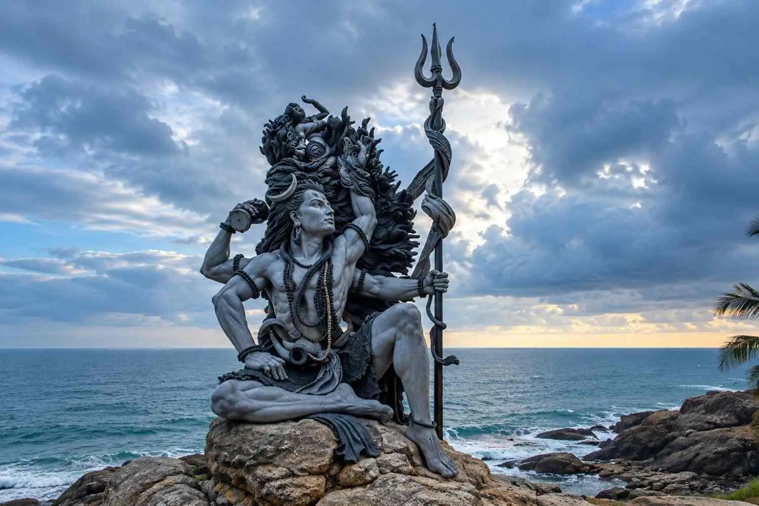 Vizhinjam Harbour & Aazhimala Siva Temple