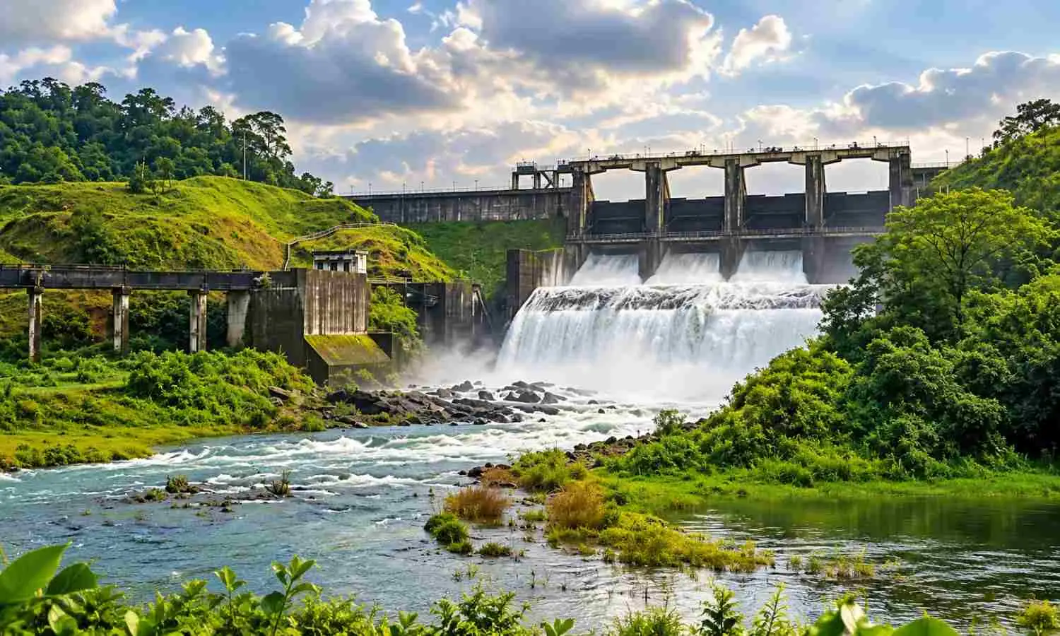 Banasura Sagar Earthen Dam