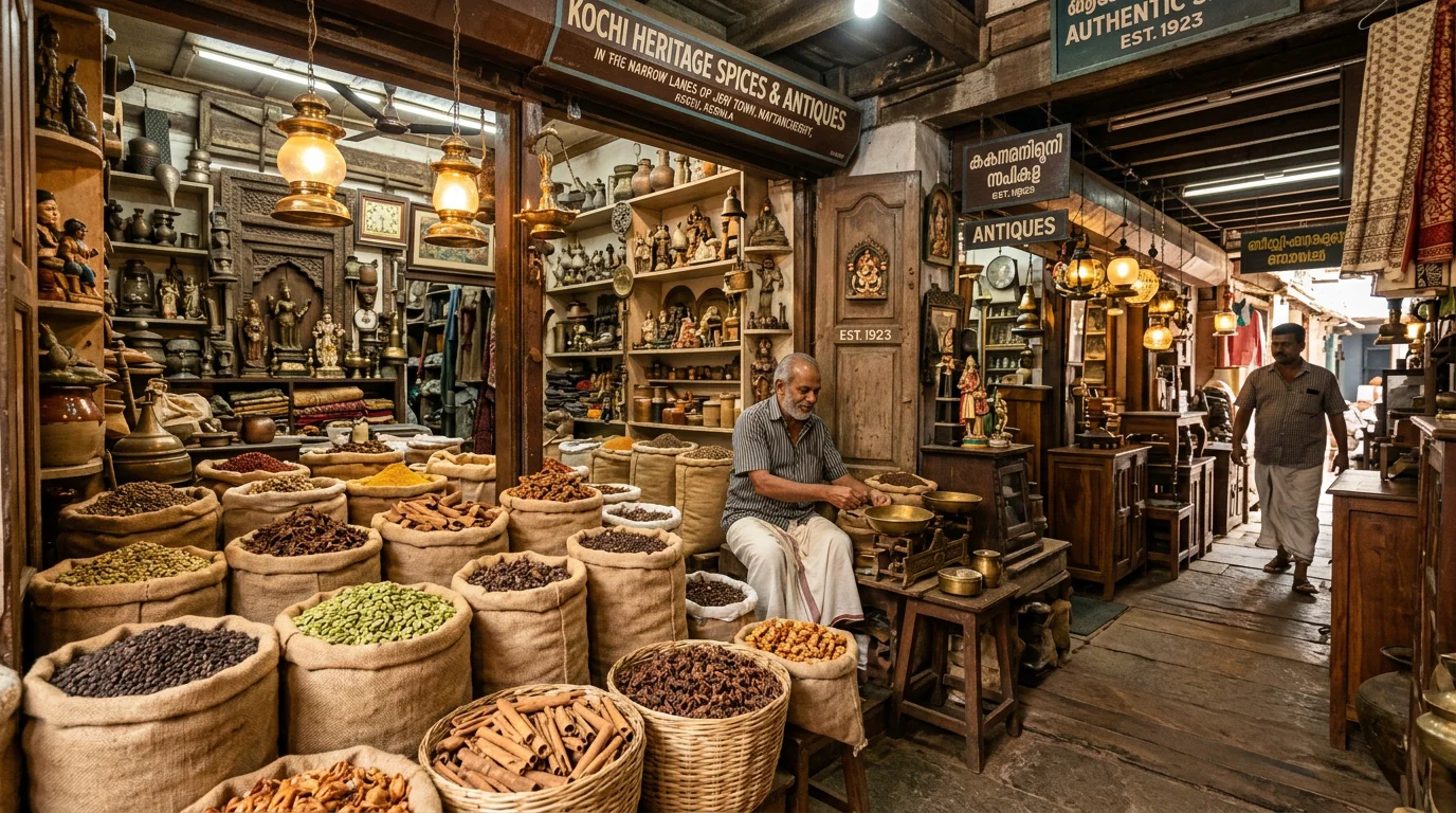 Spice & Antique Trail in Jew Town