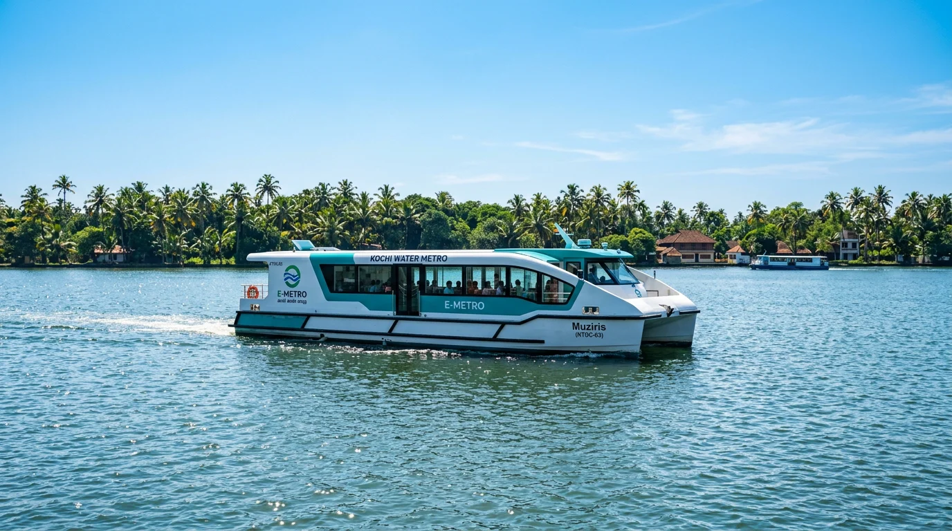 Kochi Water Metro Ride